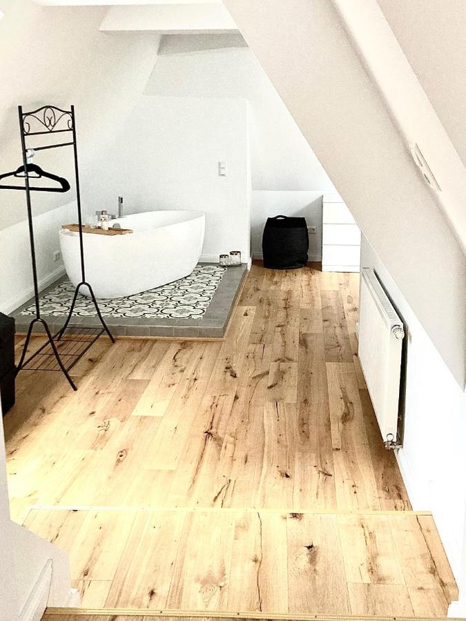 Das Stader Loft Mit Sonnenbalkon Esterno foto